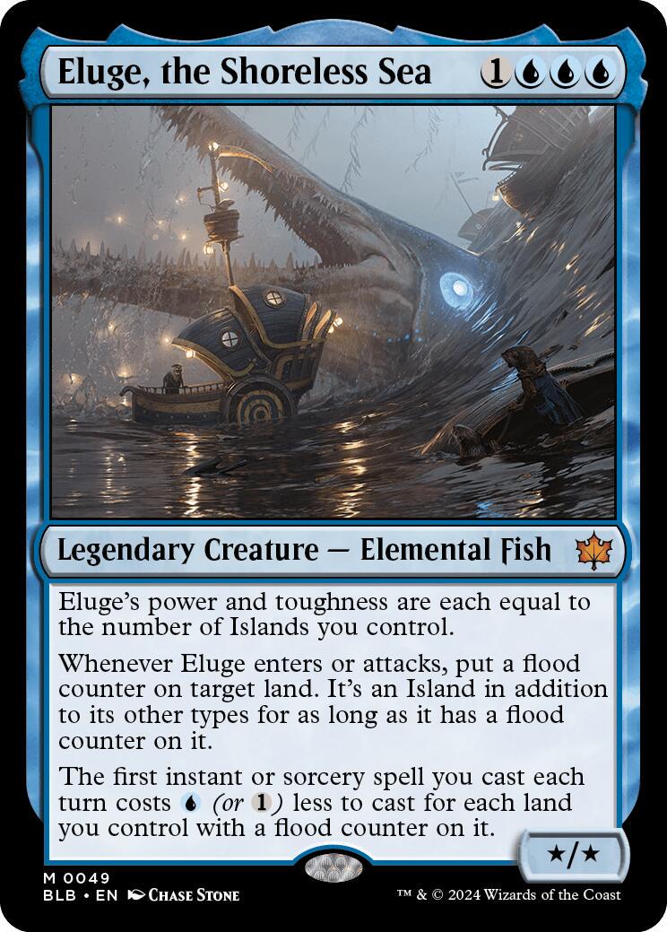 Eluge, the Shoreless Sea [Foil] #49