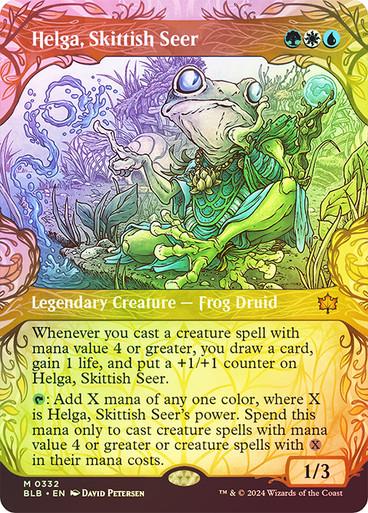 Helga, Skittish Seer [Showcase Foil] #332
