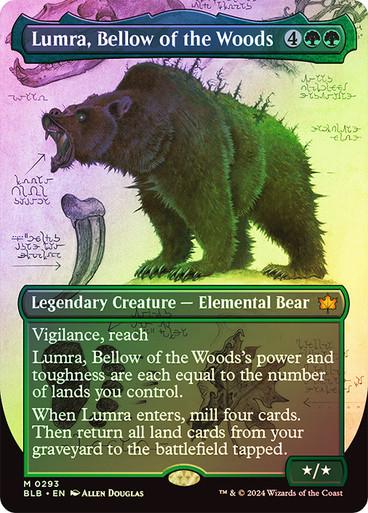 Lumra, Bellow Of The Woods [Borderless Foil] #293