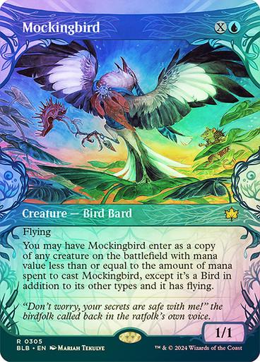 Mockingbird [Showcase Foil] #305