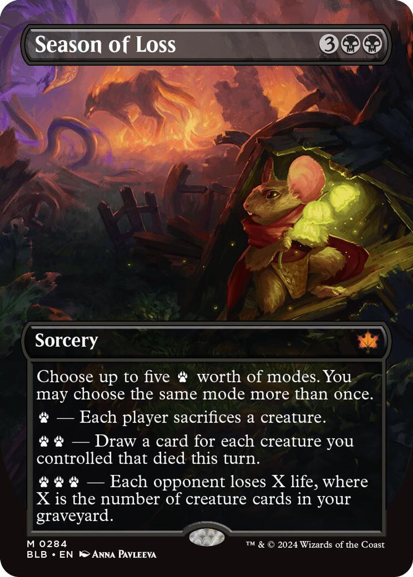 Season Of Loss [Borderless Foil] #284
