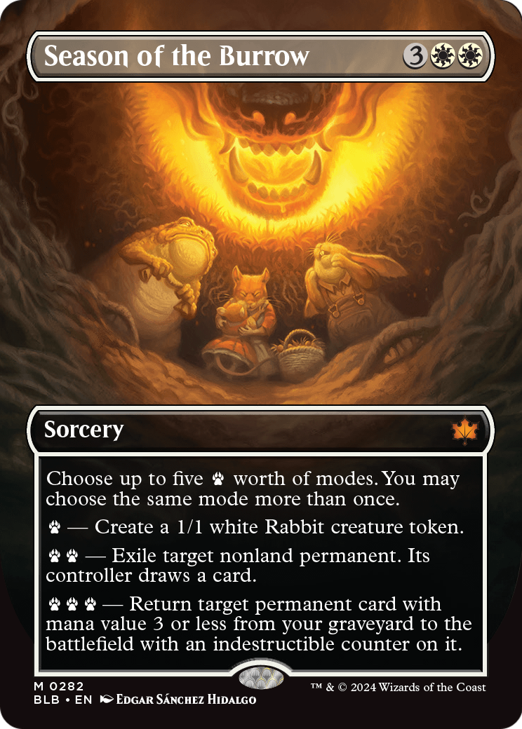 Season Of The Burrow [Borderless Foil] #282