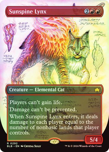 Sunspine Lynx [Borderless Foil] #292