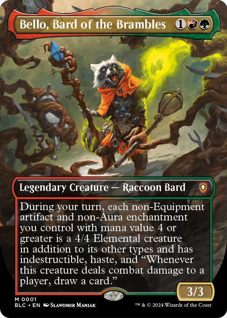 Bello, Bard Of The Brambles [Borderless Foil] #1