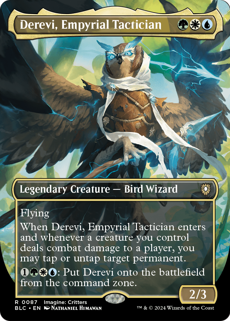 Derevi, Empyrial Tactician [Borderless Foil] #87