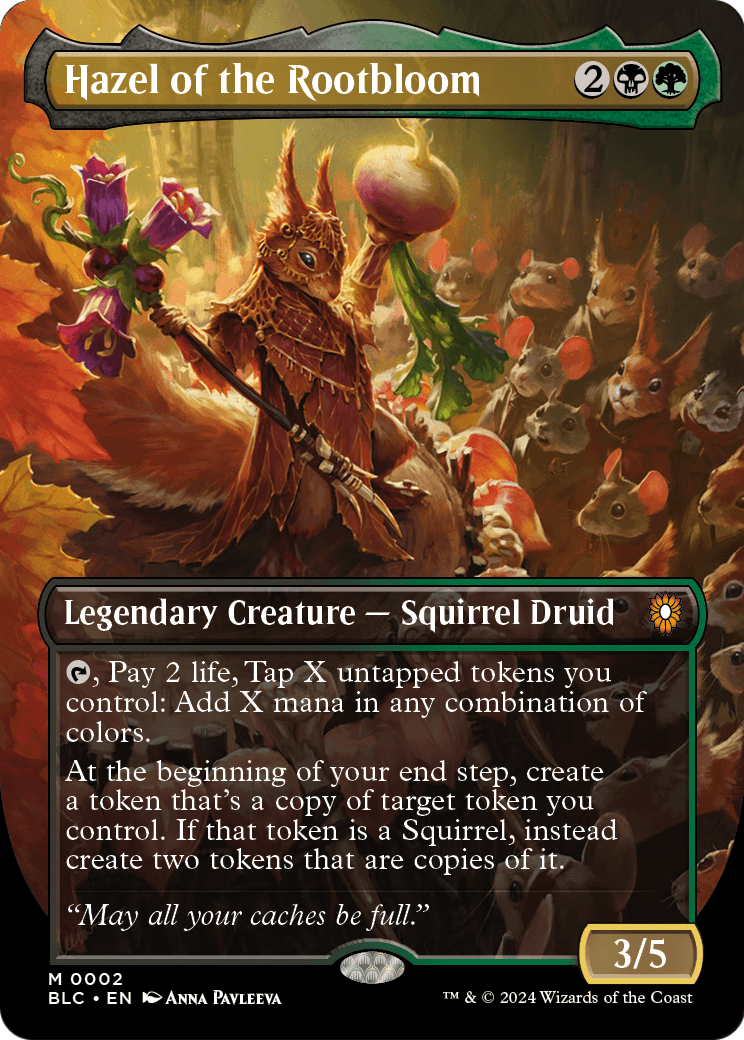Hazel Of The Rootbloom [Borderless Foil] #2