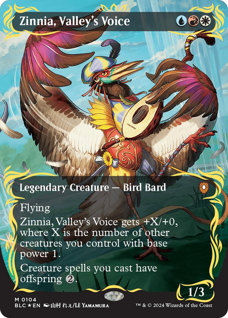 Zinnia, Valley's Voice #104