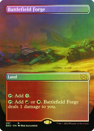 Battlefield Forge [Borderless Foil] #297