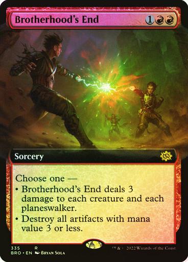 Brotherhood's End [Extended Art Foil] #335