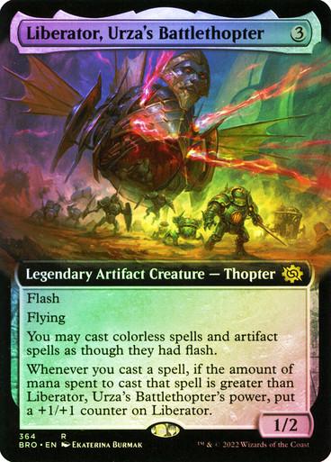 Liberator, Urza's Battlethopter [Extended Art Foil] #364