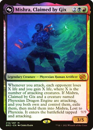 Mishra, Claimed By Gix [Foil] #216