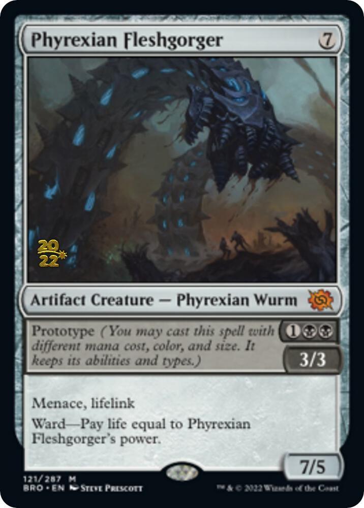 Phyrexian Fleshgorger [Prerelease] #121