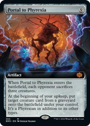 Portal to Phyrexia [Extended Art] #365