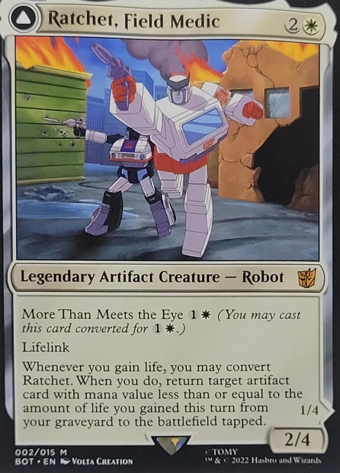 Ratchet, Field Medic #2