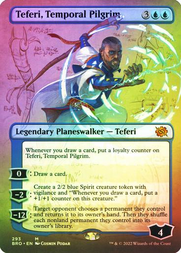 Teferi, Temporal Pilgrim [Borderless Foil] #293