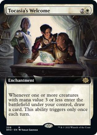 Tocasia's Welcome [Extended Art Foil] #308