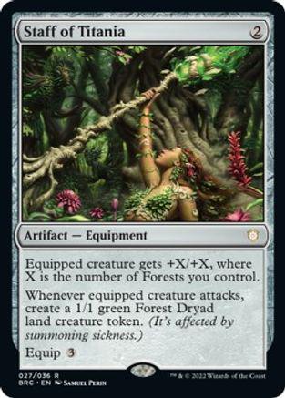 Staff of Titania [Foil]