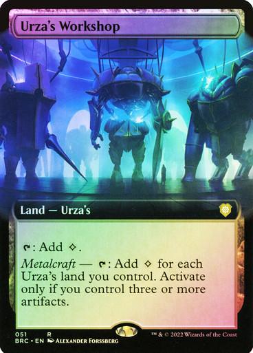 Urza's Workshop [Extended Art Foil] #51