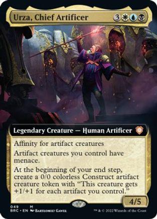 Urza, Chief Artificer [Extended Art] #49