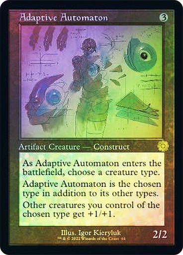 Adaptive Automaton [Schematic Foil] #64