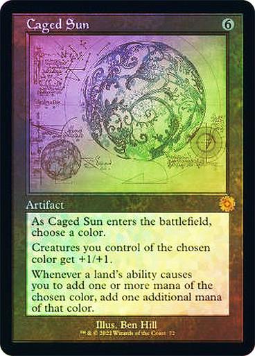Caged Sun [Schematic Foil] #72
