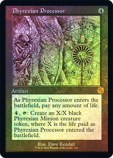 Phyrexian Processor [Schematic Foil] #102