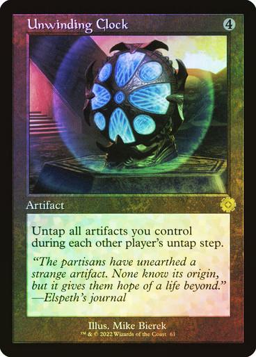 Unwinding Clock [Foil] #61