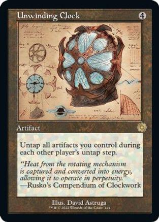 Unwinding Clock [Schematic] #124