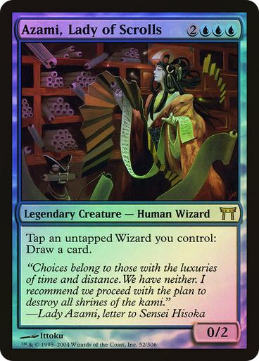 Azami, Lady of Scrolls [Foil] #52