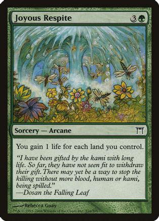 Joyous Respite [Foil]