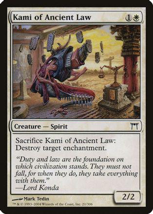 Kami of Ancient Law [Foil]
