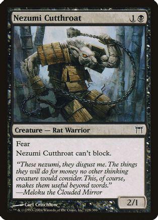Nezumi Cutthroat [Foil]