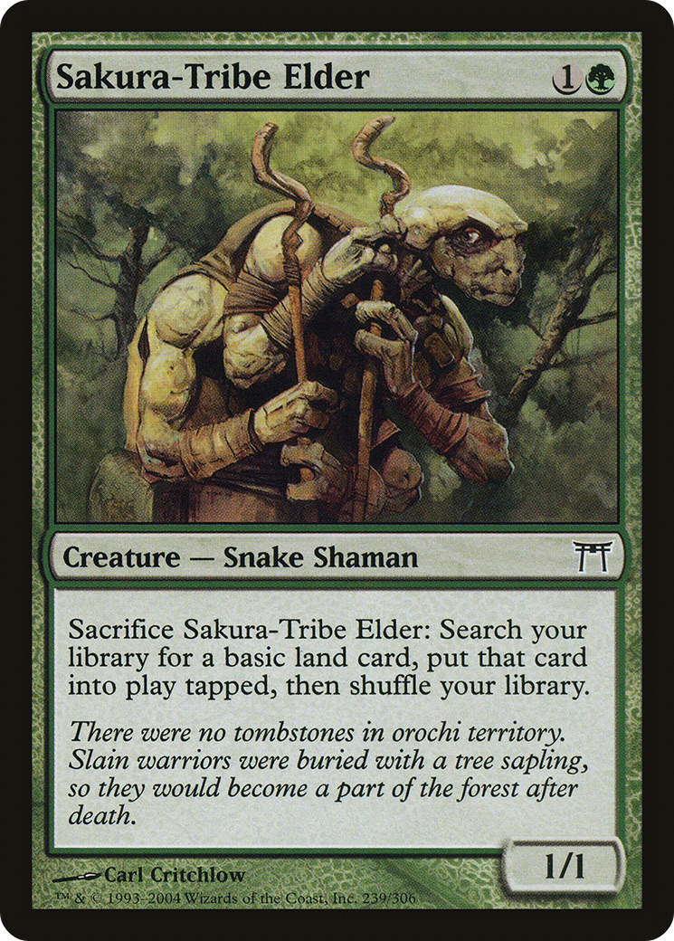 Sakura-Tribe Elder [Foil]