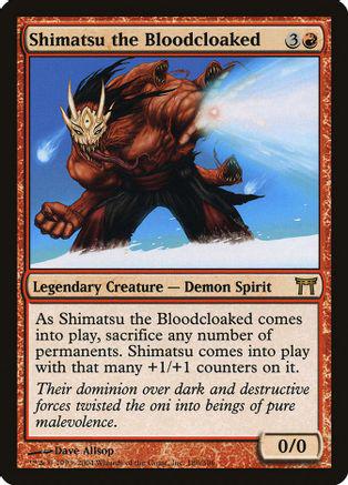 Shimatsu the Bloodcloaked [Foil]