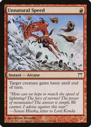 Unnatural Speed [Foil]