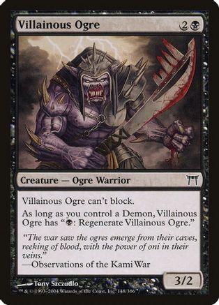 Villainous Ogre [Foil]