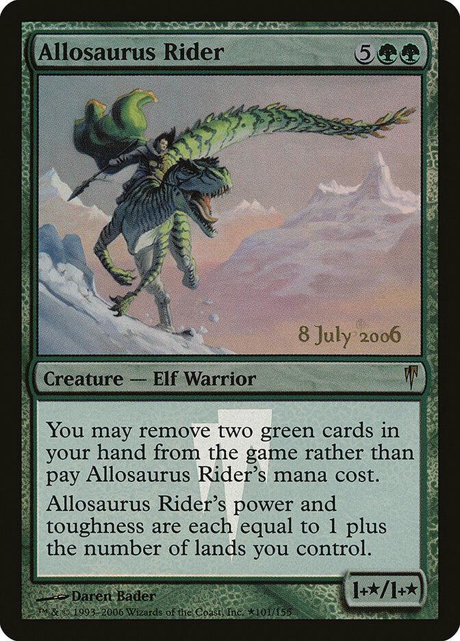 Allosaurus Rider [Pre-Release]