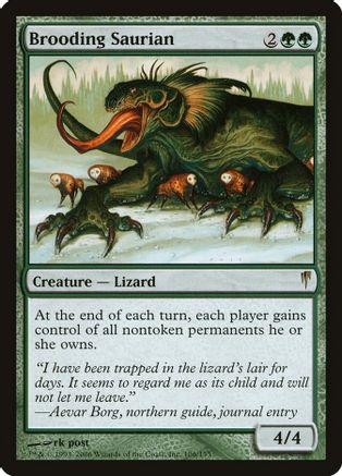 Brooding Saurian [Foil]