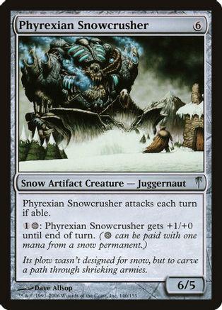 Phyrexian Snowcrusher [Foil]