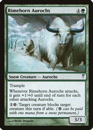 Rimehorn Aurochs [Foil]