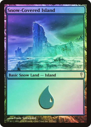 Snow-Covered Island [Foil] #152