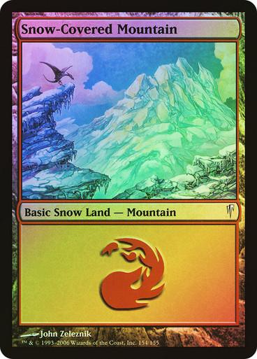 Snow-Covered Mountain [Foil] #154