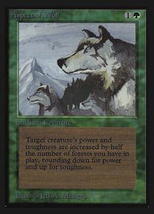 Aspect of Wolf #185