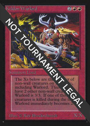 Keldon Warlord #161