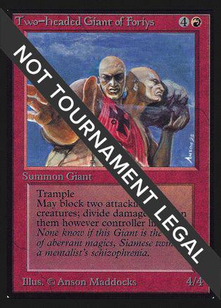 Two-Headed Giant of Foriys #180