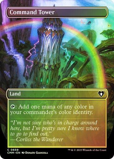 Command Tower [Borderless Foil] #659