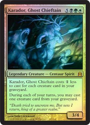 Karador, Ghost Chieftain [Oversized] #207