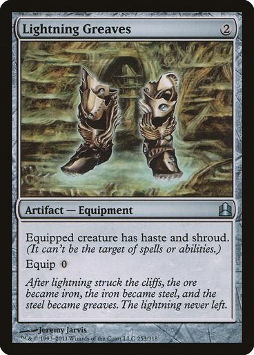 Lightning Greaves #253