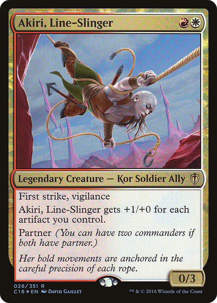 Akiri, Line-Slinger #26