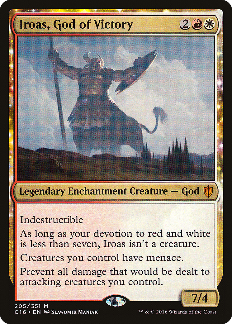 Iroas, God of Victory #205